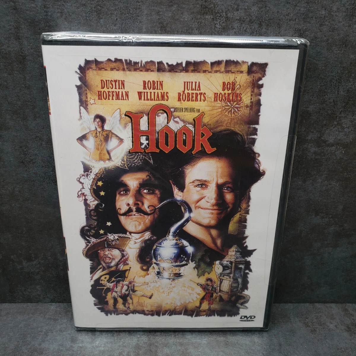 Hook 1991 (DVD, 2000, Widescreen) Robin Williams Julia Roberts NEW, SEALED