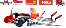 Builders Brick Layers Tool Kit Set Marshalltown/ Hilka/ Amtech/ Footprint