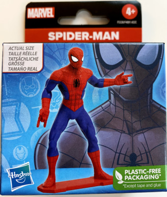 Hasbro Marvel Super Hero Sammel-Actionfigur Spider-Man  6,5 cm (BRANDNEU)