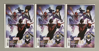 Marvel Comic Keys Voices Spider-Verse #1 (2023) 3 Copies NM+(9.4-9.8) 
