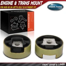 2Pcs Front Engine Mount for Audi A3 06-13 VW Jetta 05-13 Golf 10-14 Passat GTI
