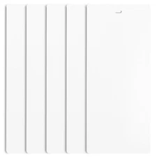 Vertical Blind Slats Vanes Replacement Blinds for House Kitchen 82.5" White FREE