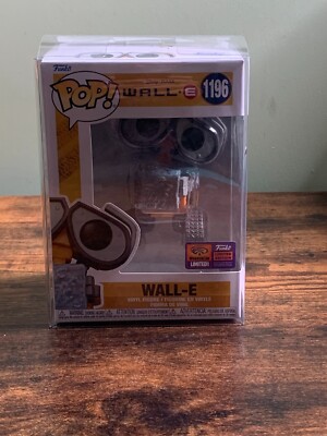 Funko Pop Disney Pixar WALL-E Wondercon 2022 Exclusive Sticker In-Hand PROTECTOR