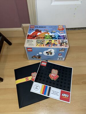 LEGO #10715 W/ Numbered Paperwork 60th Anniversary Classic