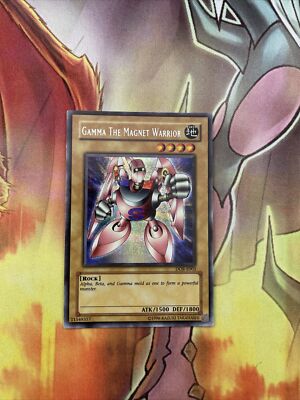 DOR-E003 YUGIOH GAMMA DER MAGNETKRIEGER PARALLEL SECRET RARE NM