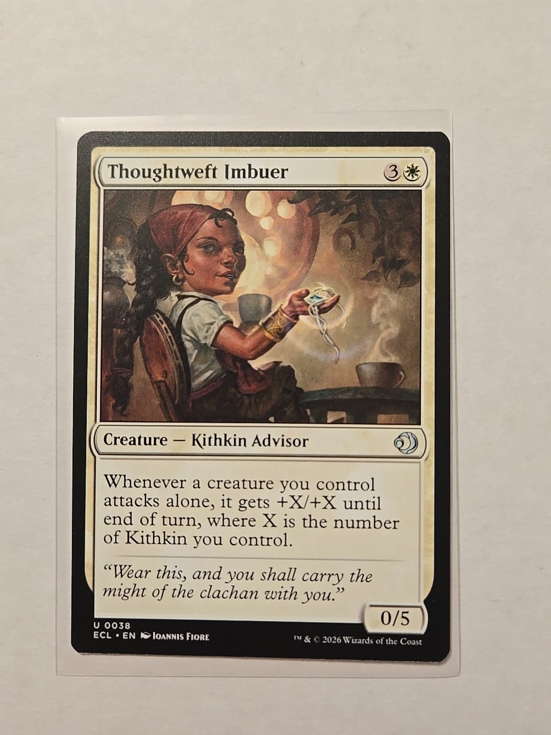Thoughtweft Imbuer - Lorwyn Eclipsed - NM - Uncommon - Creature 