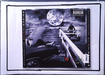 EMINEM the slim shady lp EU VG+/VG+ (CD Album, Hip Hop, Aftermath, 1999)