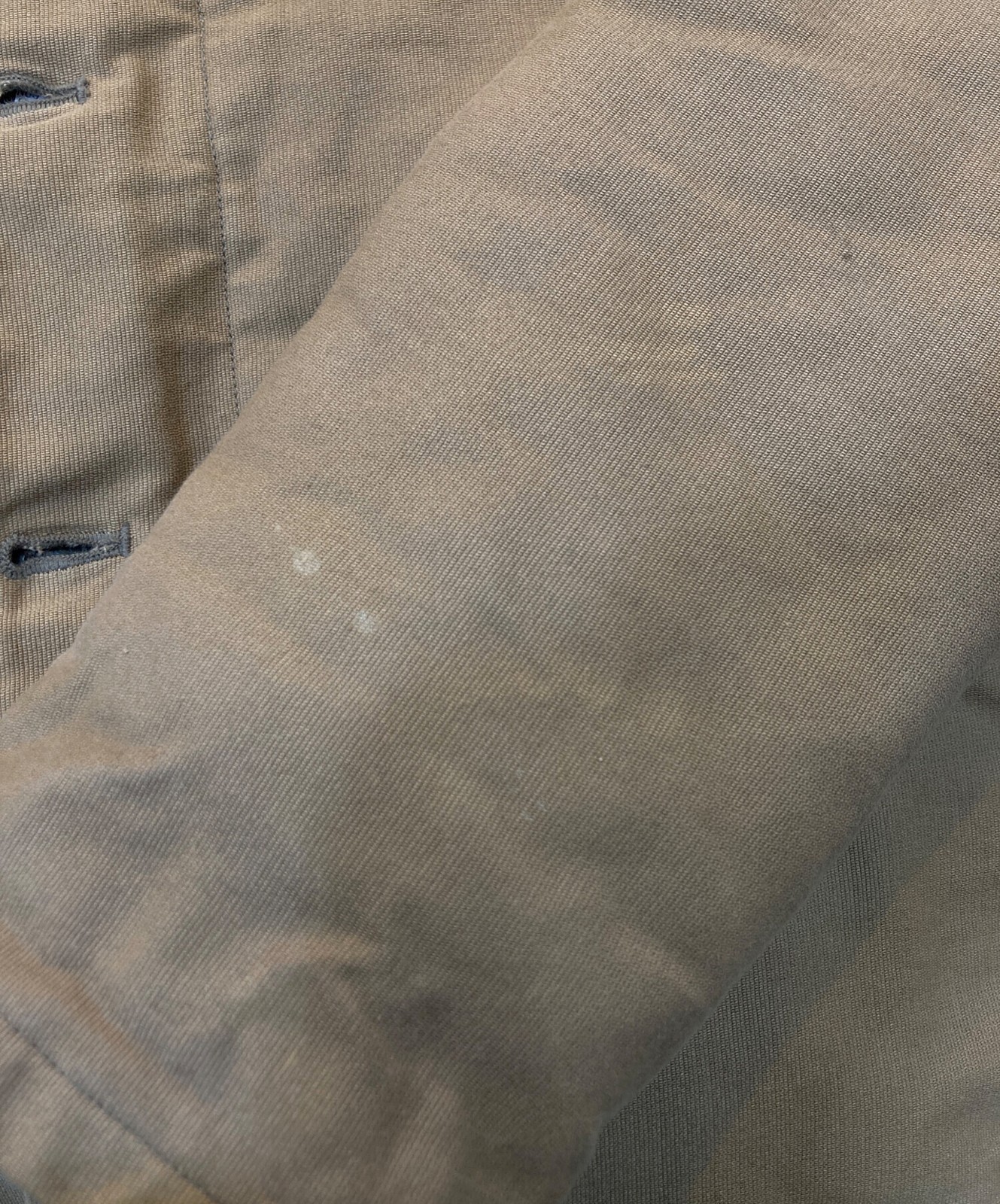 Buzz Rickson Patch N-1 Deck Jacket Beige Mens Siz… - image 8