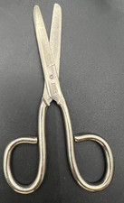 Vintage Metal Safety School Scissors-Kids-Blunt End -Germany
