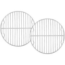 2-Pack 9 Inch Round Cooling Rack Stainless Steel Baking Steaming Rack Dishwasher