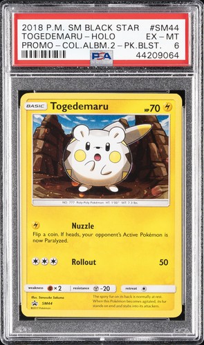 Togedemaru graded PSA 6 for sale on eBay