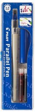 PILOT Parallel Calligraphy Pen Set, 6.0mm Nib with Black and Red Ink Cartridges