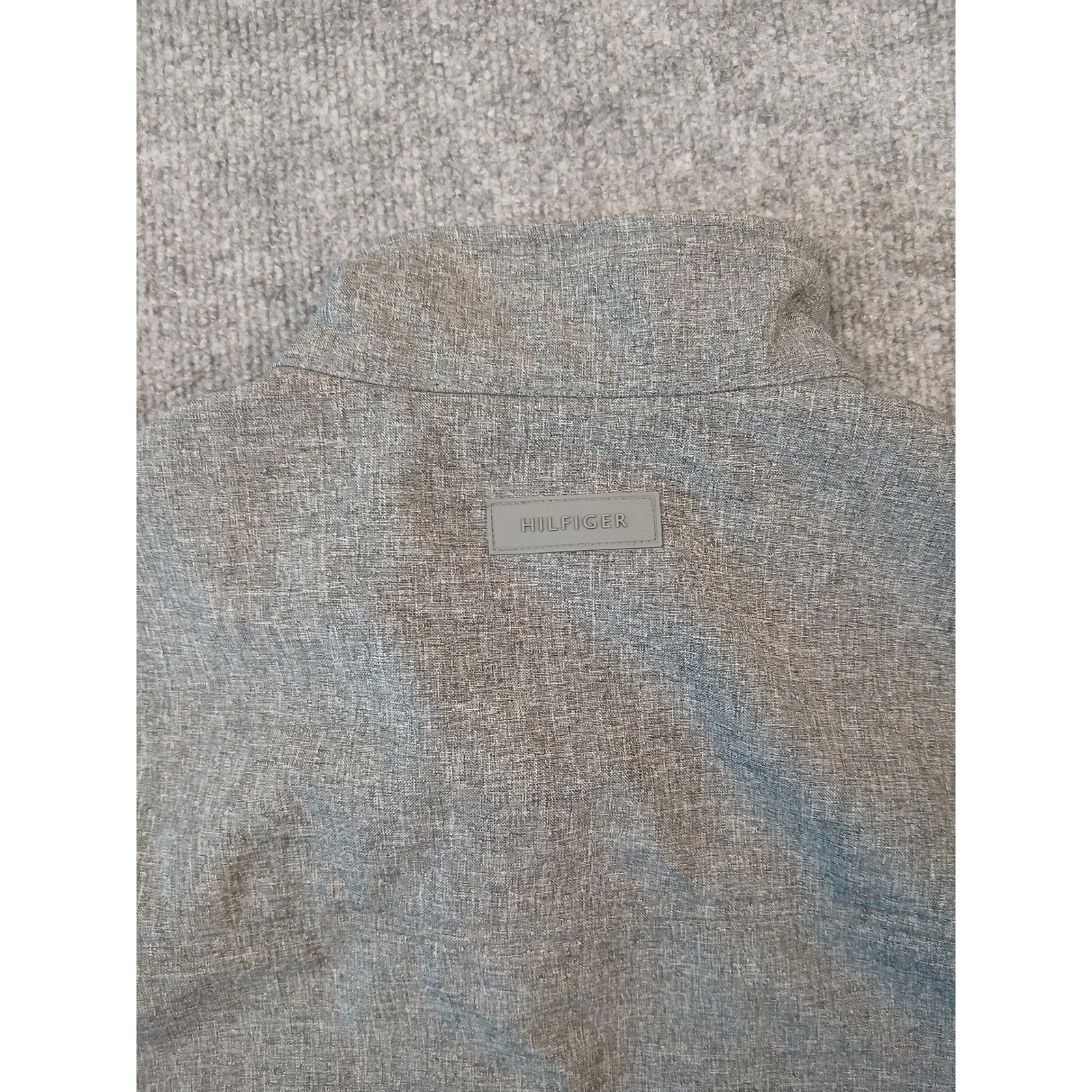 NWT Tommy Hilfiger Mens Grey Softshell Jacket Water Resistant Wind Resistant M image 10