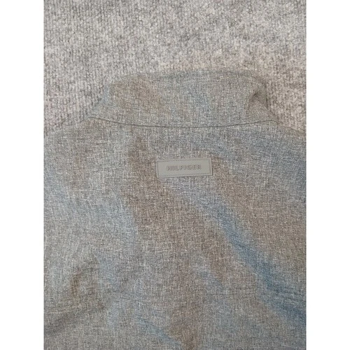 NWT Tommy Hilfiger Mens Grey Softshell Jacket Water Resistant Wind Resistant M image 10