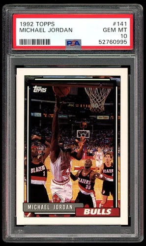 Jordan 1992 Topps Jordan #141