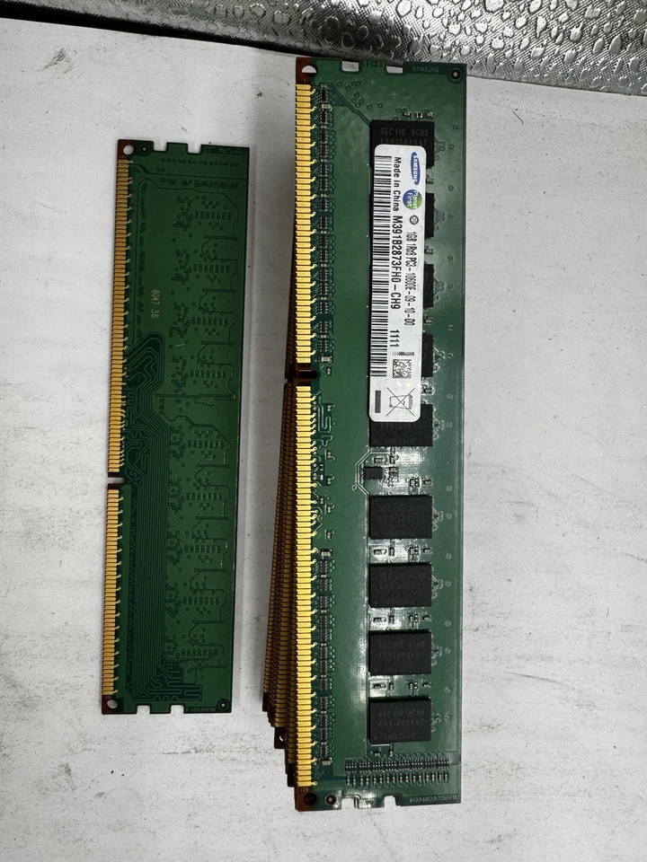 Samsung 1GB M391B2873FHO-CH9 1GB PC3 10600E 1Rx8 Dimm DDR3 Genuine LOT OF 18 - Image 4 of 4