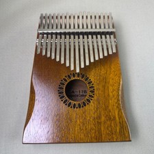 17 Key Kalimba Thumb Piano New w/ Tuning Hammer Case Accessories Sealed Set