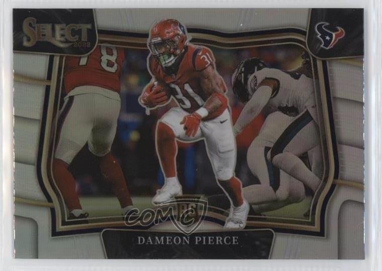 2022 Panini Select Field Level Silver Prizm Dameon Pierce #461 12tf