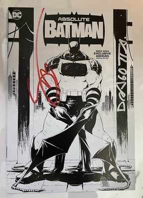 Absolute Batman #1 SDCC ASHCAN Signed X2 Scott Snyder Nick Dragotta NM+    