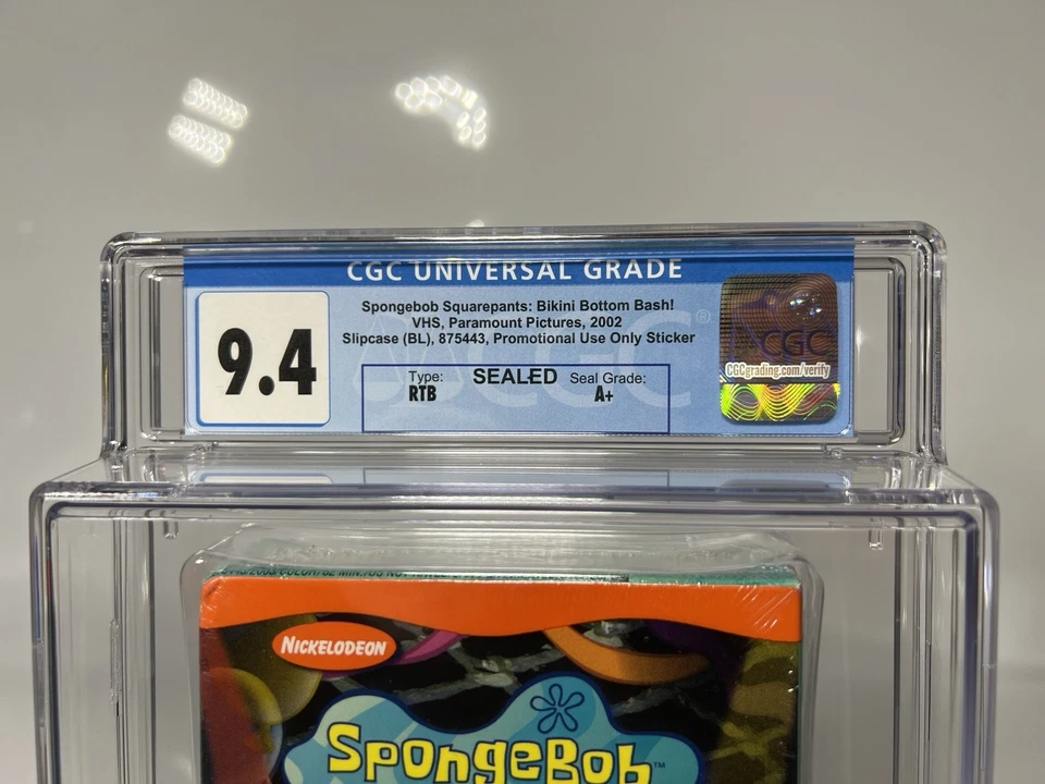 Spongebob Squarepants Bikini Bottom Bash CGC Graded Promo Distribution Screener - Image 3 of 4