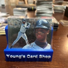 KEN GRIFFEY JR. 1995 Flair Baseball Card SEATTLE MARINERS M's MLB HOFer!