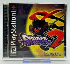 Strider 2 (Sony PlayStation 1, PS1, 1999) Complete CIB w/ Registration Card