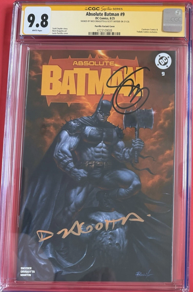 Batman Certified Guaranty Company (CGC) Comics, Graphic Novels