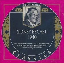 SIDNEY BECHET - Sidney Bechet 1940 - CD - **Excellent Condition**