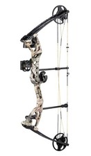 Bear Archery Limitless Dual Cam Compound Bow - Includes Quiver, Sight and Rest