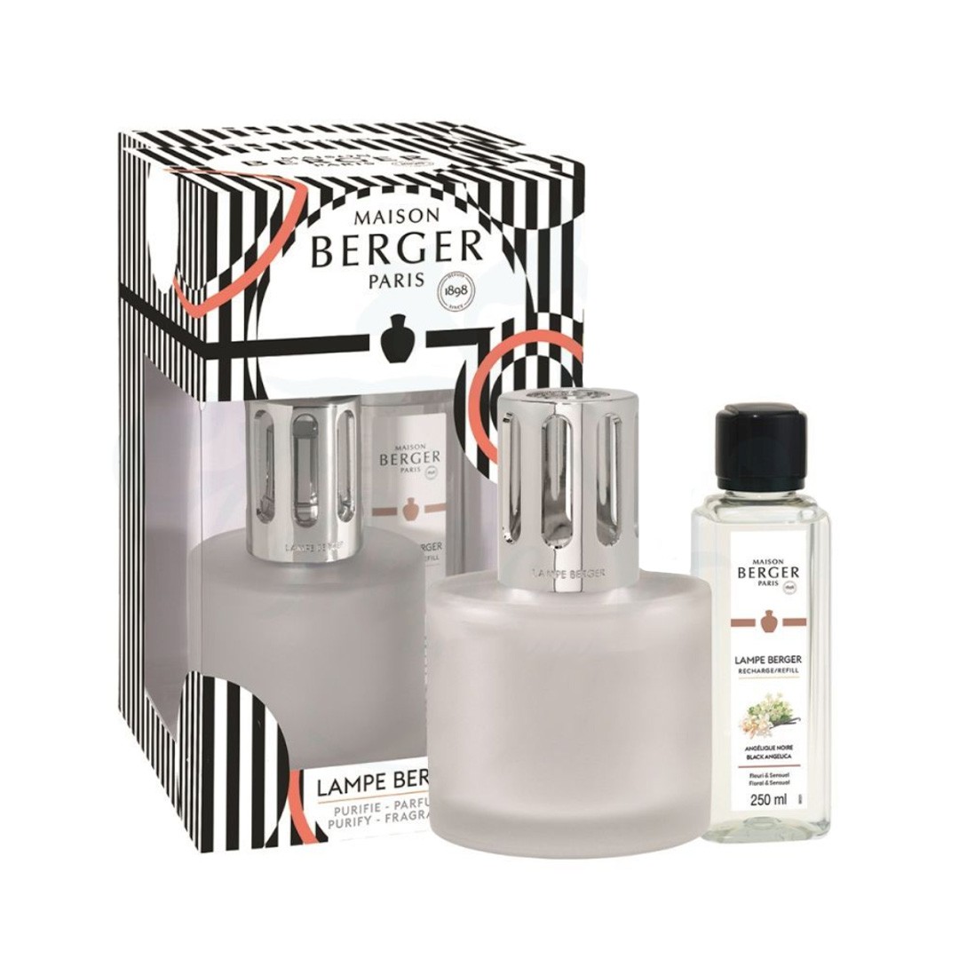 Maison Berger Cofanetto Illusion: Lampada + Profumo Angélique Noire