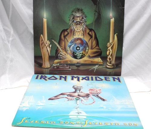 Iron Maiden - Seventh Son of a Seventh Son C1-90258 LP 1988 Capitol US Original