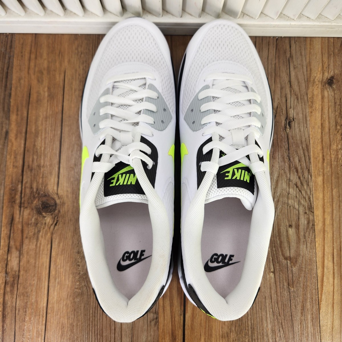 NEW Nike Air Max 90 G White Hot Lime Mens Spikeless Golf Shoes Nike Air Max 90 G  main image 3