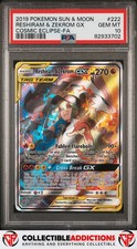 2019 Pokemon Sun & Moon Cosmic Eclipse #222 Reshiram & Zekrom Gx PSA 10 on eBay