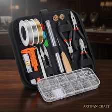 Jewelry Making Supplies Kit with Tools Wires Findings for Jewelry Repair