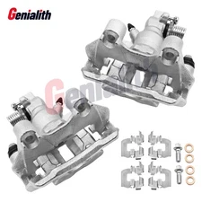 2Pcs Rear Disc Brake Calipers w/Bracket For 2000 - 2005 Buick LeSabre
