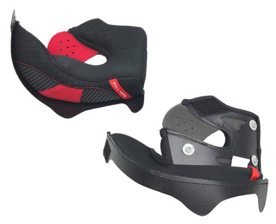 Suomy Track-1 Helmet Cheek Pads Black
