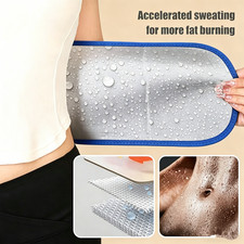 Men Women Waist Trainer Body Shaper Belt Abdomen Fat Burner Belly Compression
