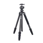 AOKA KG284C Carbon Fiber Tripod + BH40R Ball Head, Black