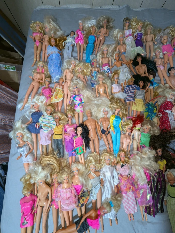 Huge Lot Of Vintage 60's 70's 80's 90's Mattel Barbie Dolls & Other Accessories - Image 2 of 4