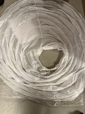 White Bridal Crinoline / Petticoat - Adjustable Hoop Skirt Underskirt