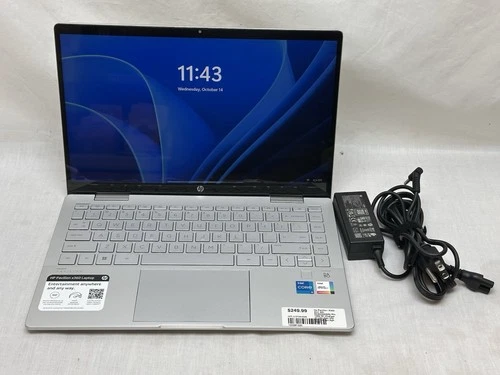 HP Pavilion x360 2-in-1 14" Touch i5-1235U 8GB 512GB SSD W11H Silver 14-ek0033dx