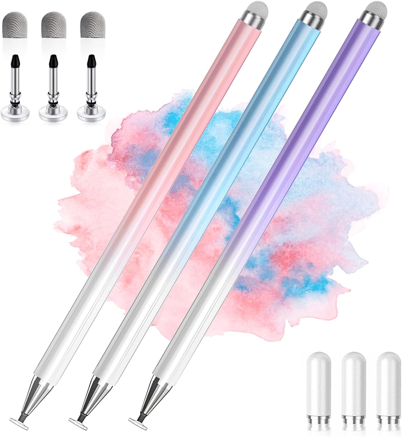 High Precision 2-in-1 Stylus Pen for Touch Screens & iPad-image
