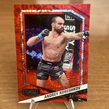 2025 Panini Combat Anthology Andrey Koreshkov #52 Red Fireworks 060/275 PFL MMA