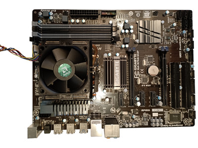 GIGABYTE GA-970A-D3P + ATX AMD FX-8120 + 16GB DDR3 RAM Tested!
