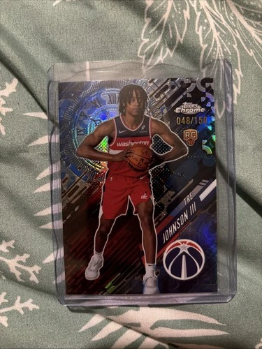 2025 Topps Chrome Tre Johnson III Base (RAW)