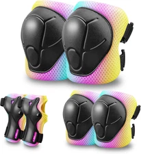 Kids Protective Gear Set Knee Pads for Kids 3-14 Years Toddler Knee and Elbow