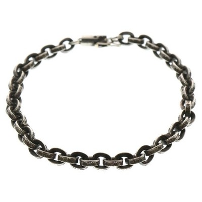 CHROME HEARTS PAPER CHAIN Bracelet Silver h Used