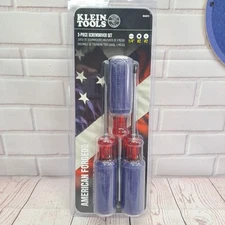 Klein Tools American Forged 3 Piece Screwdriver Set 8544374 Limited Edition
