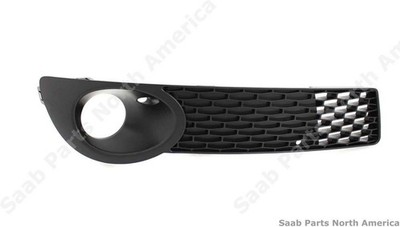 Genuine Saab Right Bumper Fog Light Grille For 2006-2009 Saab 9-5 12756079-AC