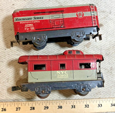 Marx 37961 Pennsy Merchandise New York Central caboose - O Gauge 6 Inch